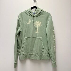 Vineyard Vines Charleston Hoodie Sweatshirt, Green | Small